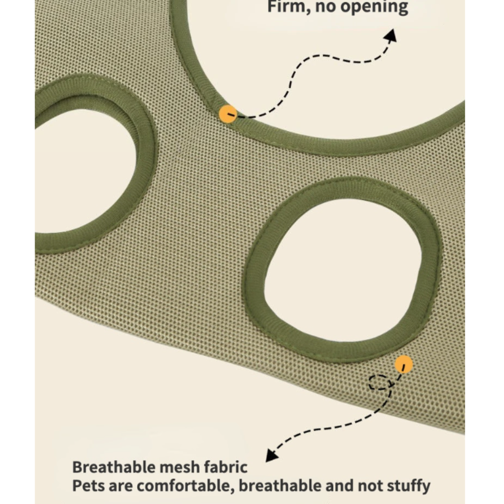 Hammock Cat Grooming Restraint Bag