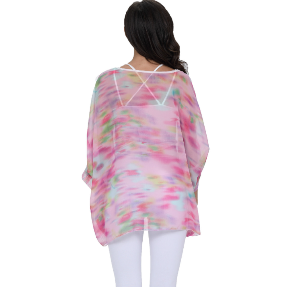 Pink Chiffon Women's Unicorn Blouse