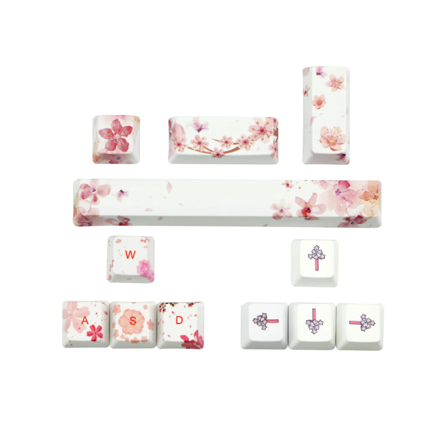 Japanese Anime Style Keyboard Keycap Set