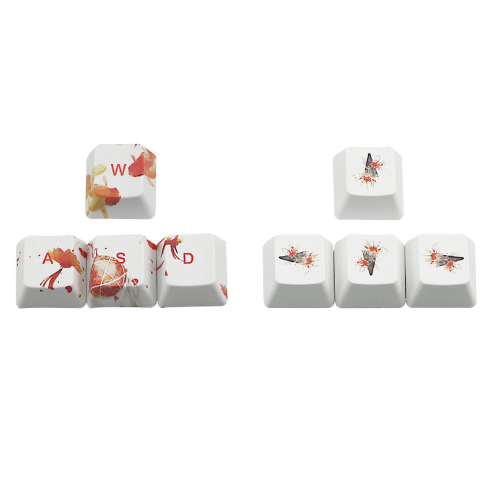 Japanese Anime Style Keyboard Keycap Set