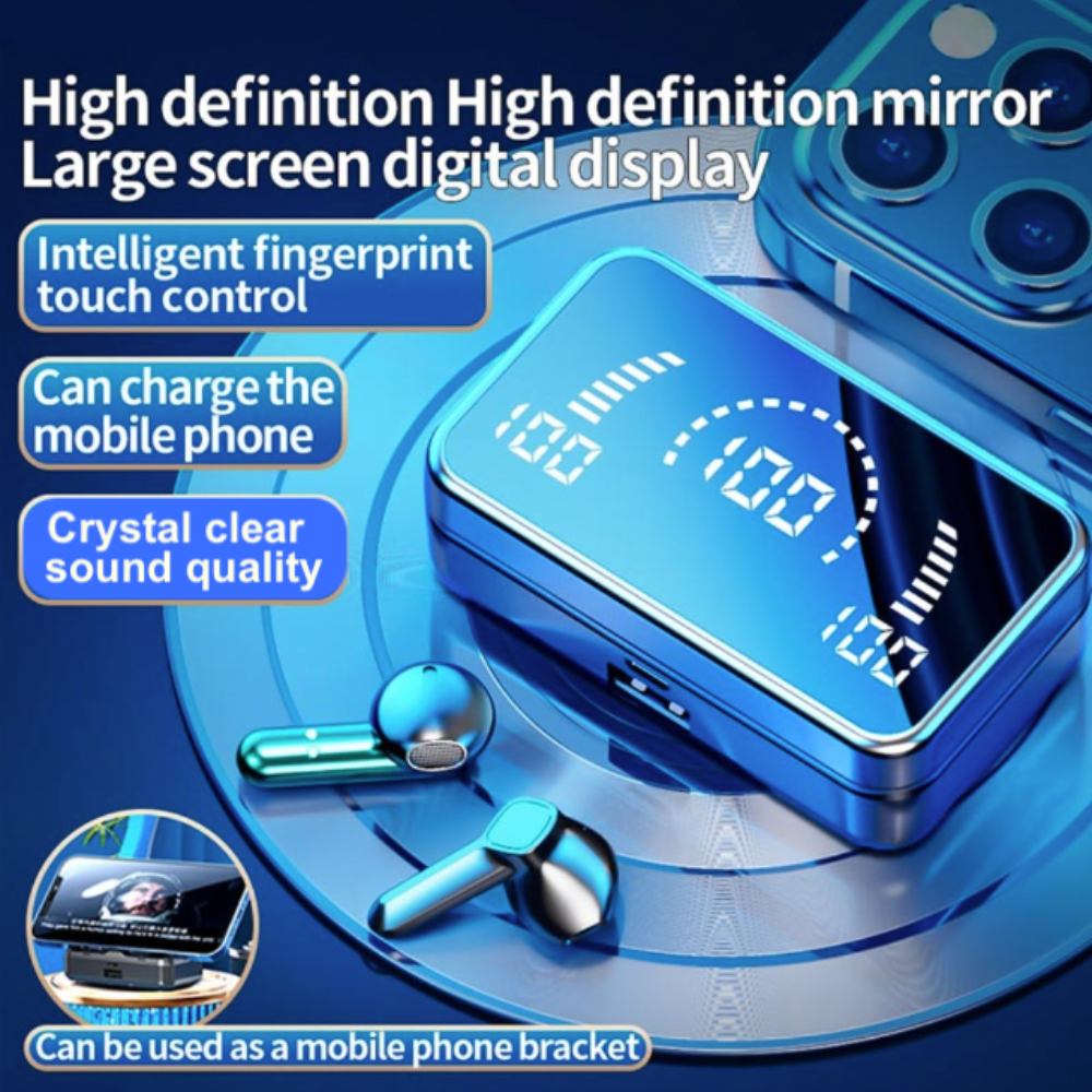 Bluetooth 5.3 Wireless Earbuds with Dragon-inspired Design