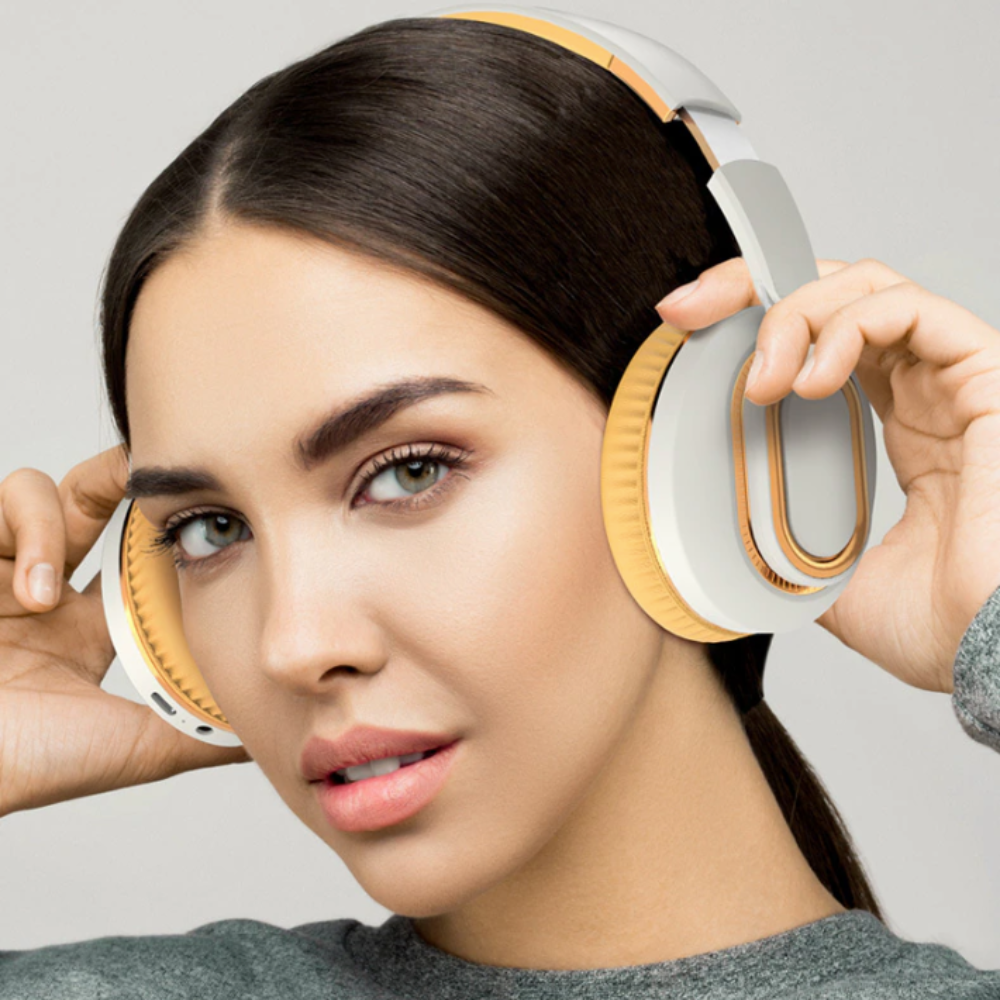 Foldable Bluetooth Headset with Dragon Design