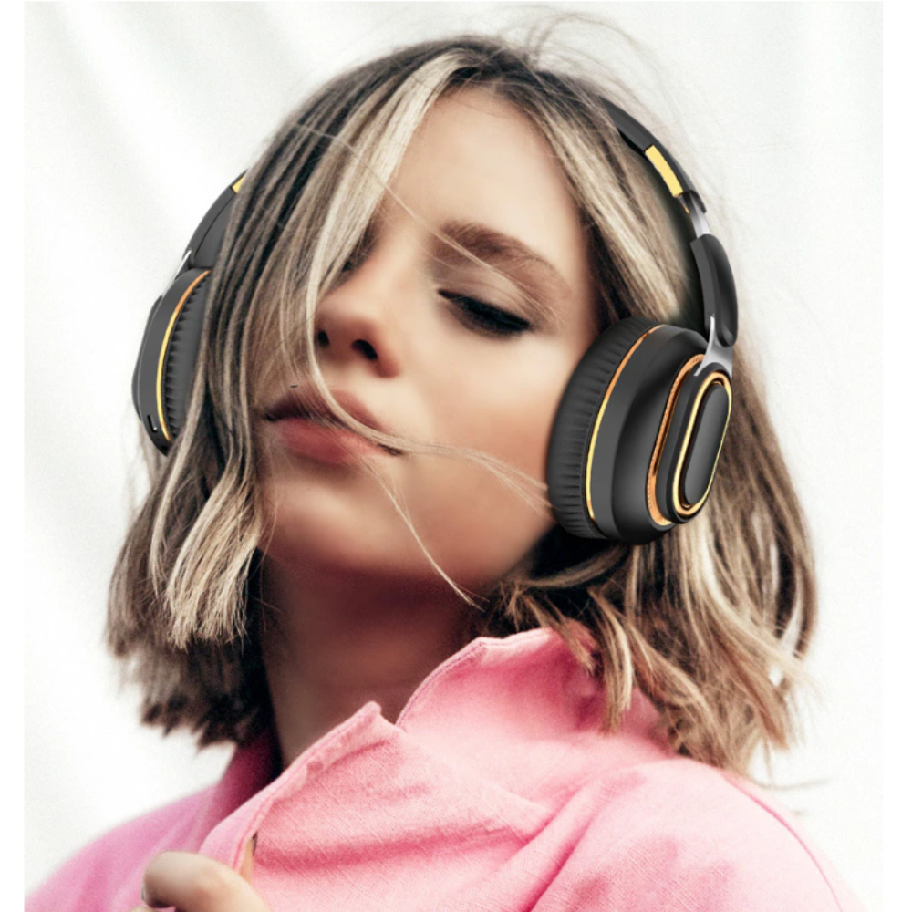 Foldable Bluetooth Headset with Dragon Design