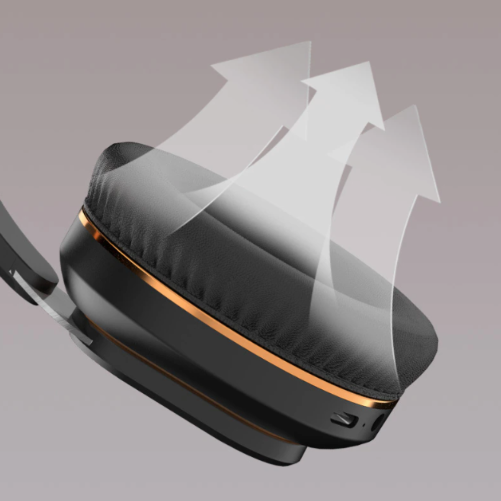 Foldable Bluetooth Headset with Dragon Design