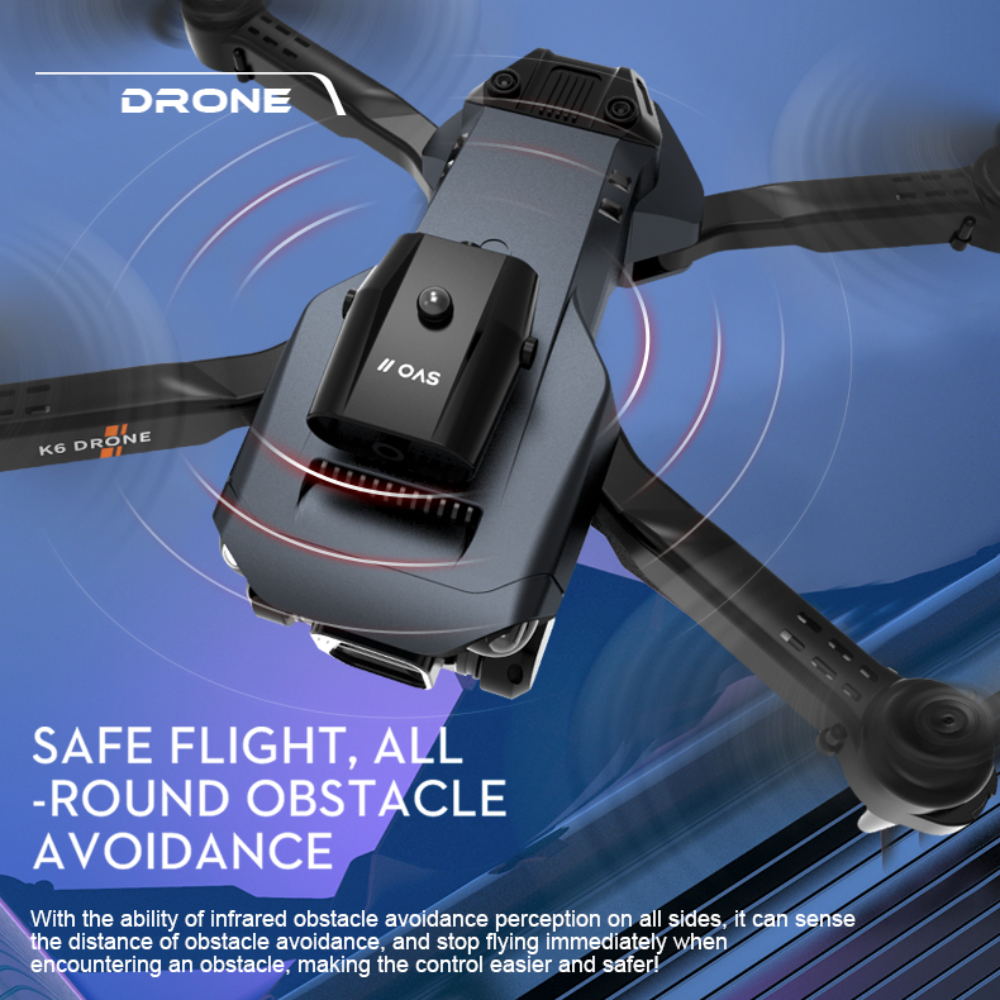 Smart Drone Ninja K Blade with Anti-Collision and Optical Flow Sensors in 4 Directions