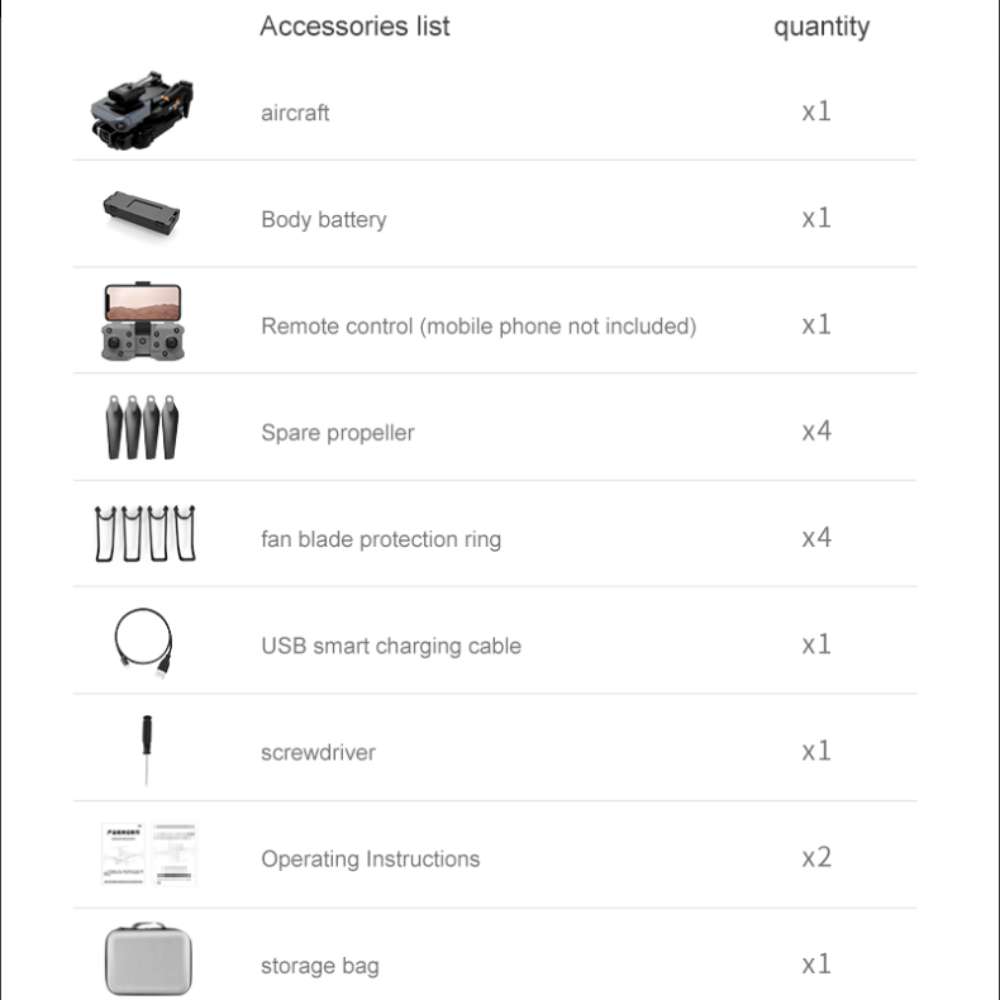 Smart Drone Ninja K Blade with Anti-Collision and Optical Flow Sensors in 4 Directions