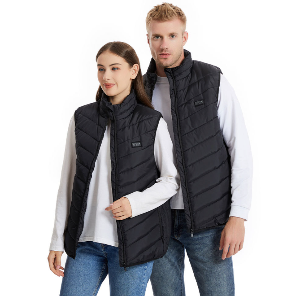 Lightweight 17-Panel Smart Heating Vest with Expanded Heating Area