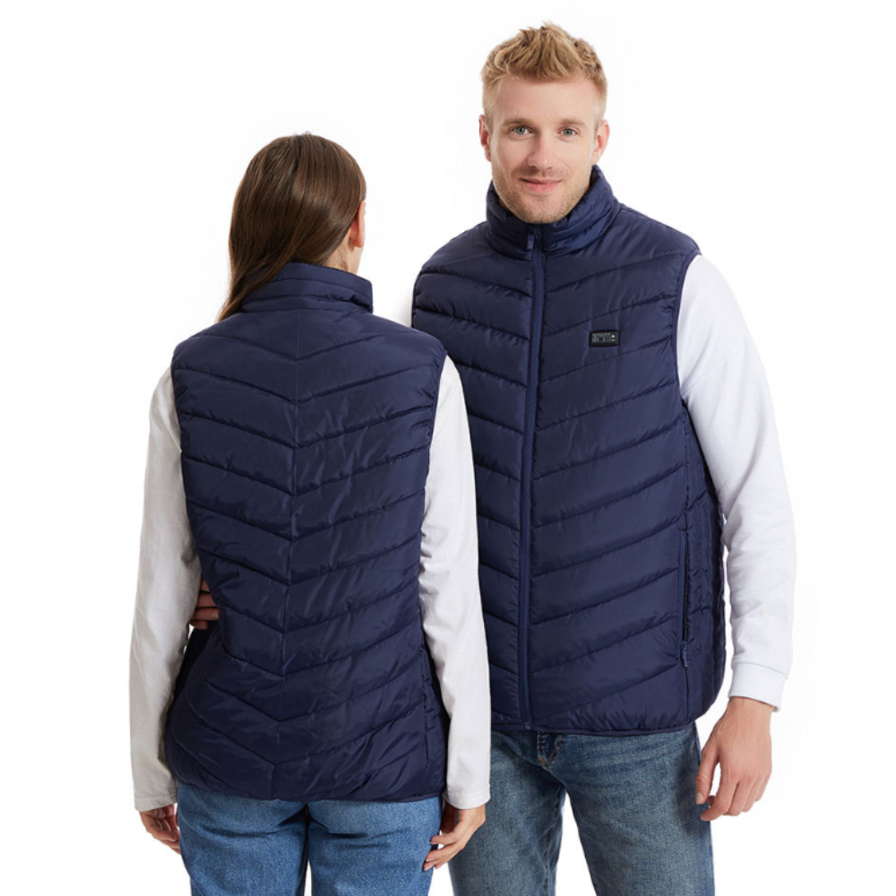 Lightweight 17-Panel Smart Heating Vest with Expanded Heating Area