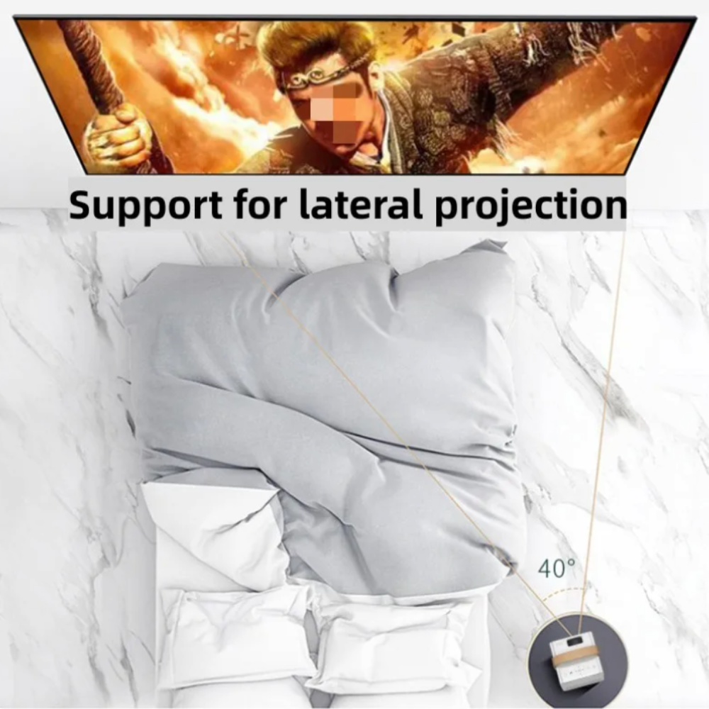 Portable Mini Projector for a Home Cinema Experience