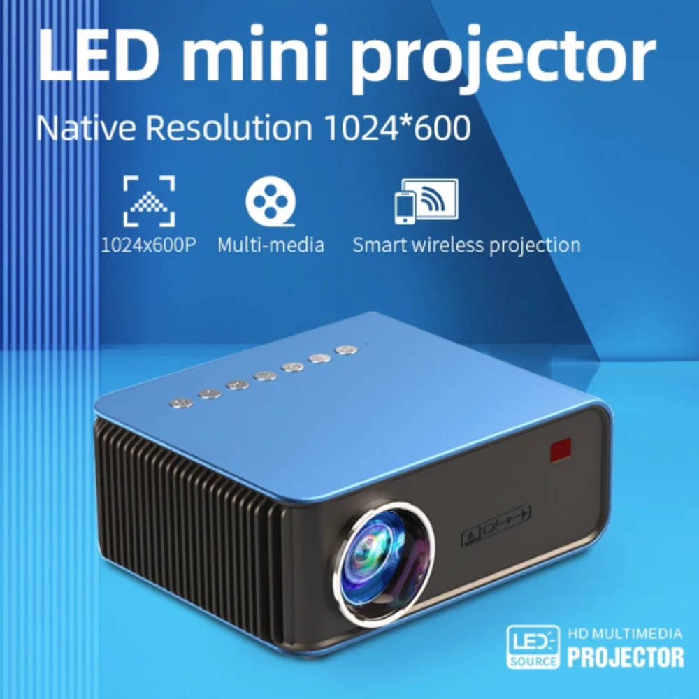 Compact Home Cinema Projector with Full HD 1080P Resolution