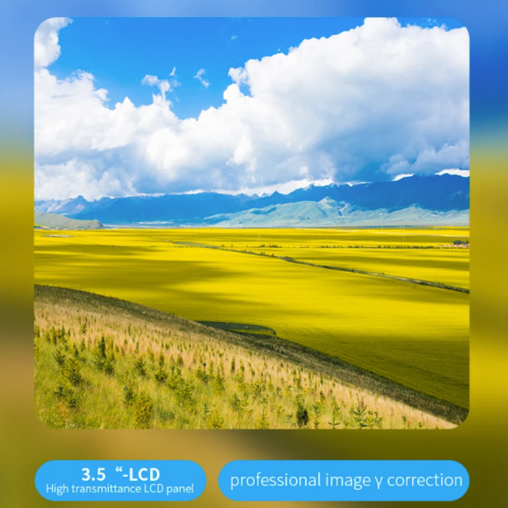 Compact Home Cinema Projector with Full HD 1080P Resolution