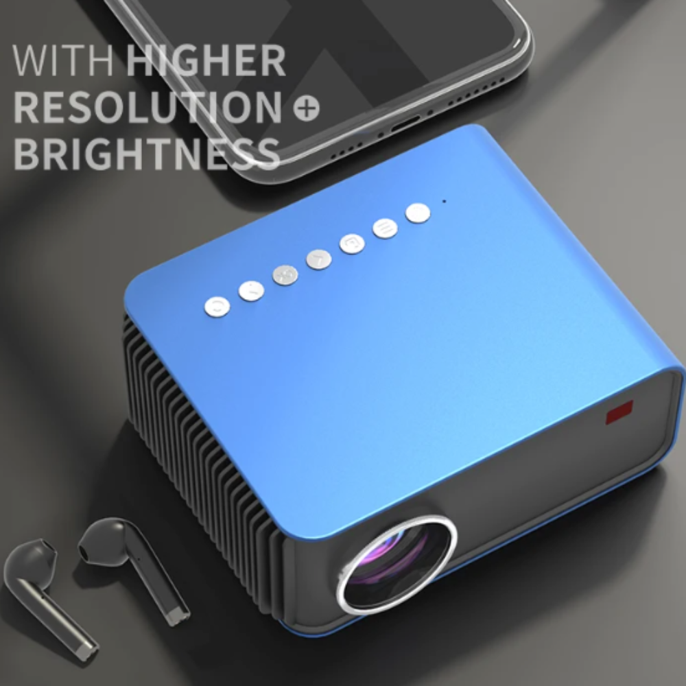 Compact Home Cinema Projector with Full HD 1080P Resolution