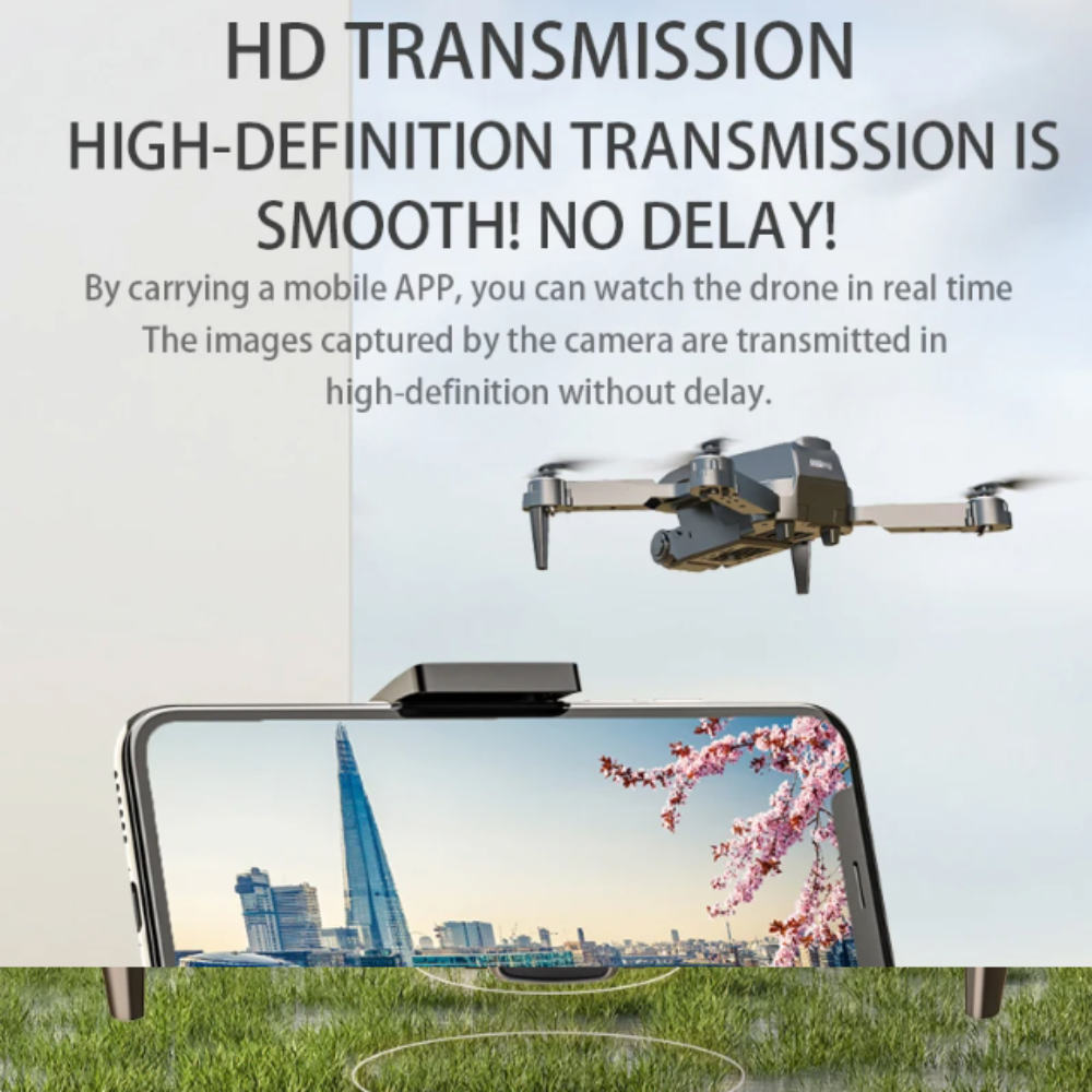 Smart Drone - Ninja Phantom Dragon MAX 8 with Obstacle Evasion