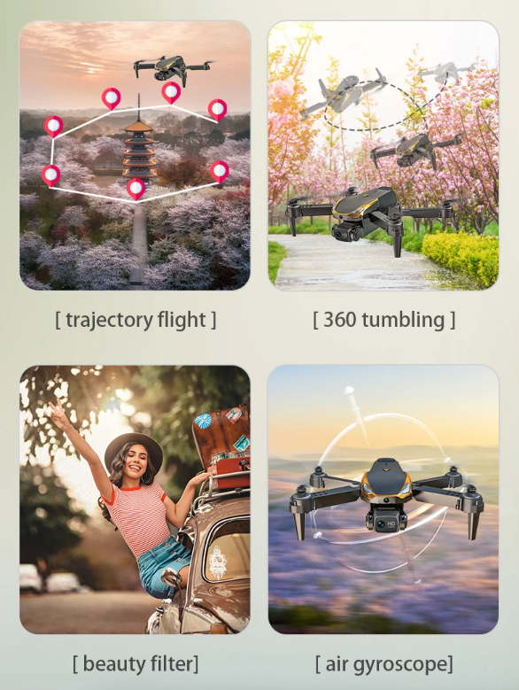 Smart Drone - Ninja Phantom Dragon MAX 8 with Obstacle Evasion