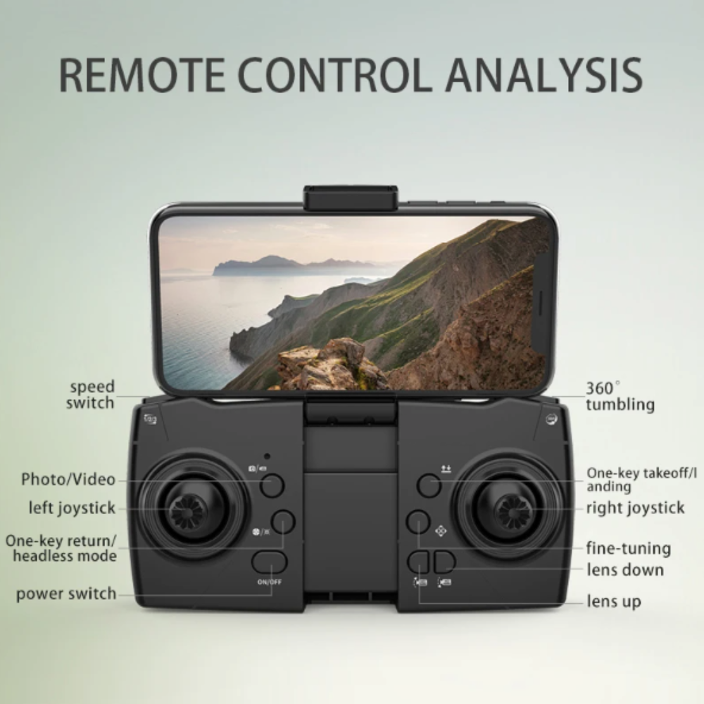 Smart Drone - Ninja Phantom Dragon MAX 8 with Obstacle Evasion