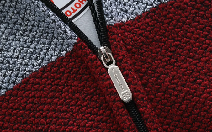 Men's Zip-Up Hooded Sweater Coat