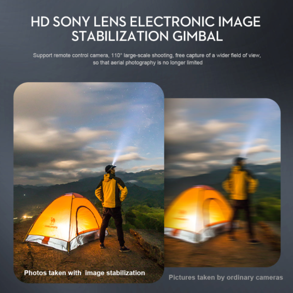 Dragon Ninja Flyer S GPS Visual Stream HD Dual Camera Intelligent Drone