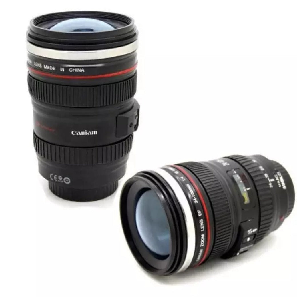 Innovative Mug with Camera Lens Inspired Design