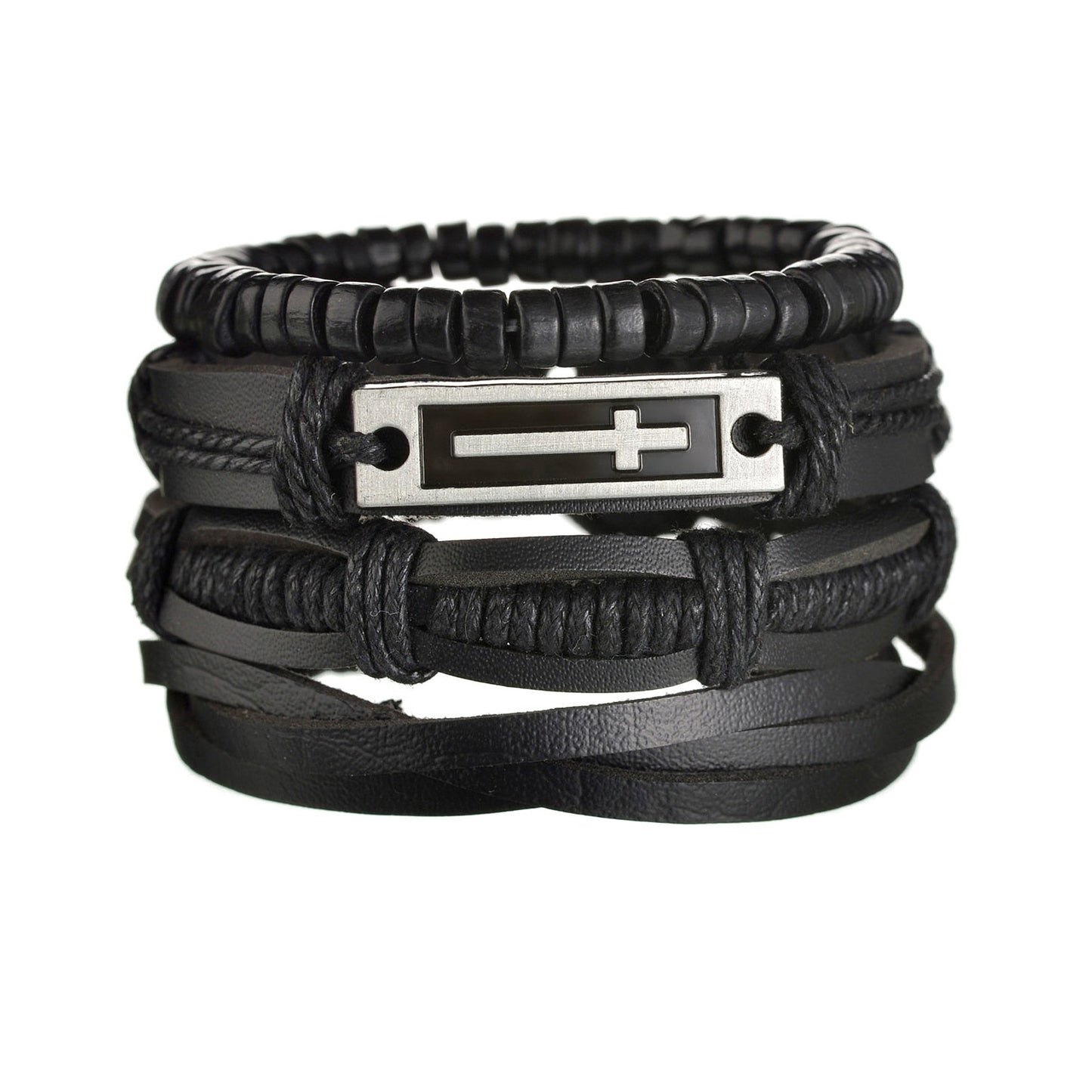 Gothic Layered Bracelet for Men