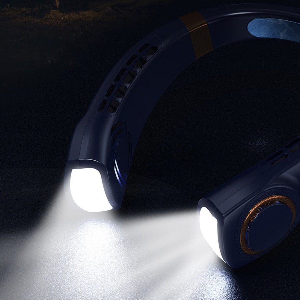 5-Speed LED Wearable Fan