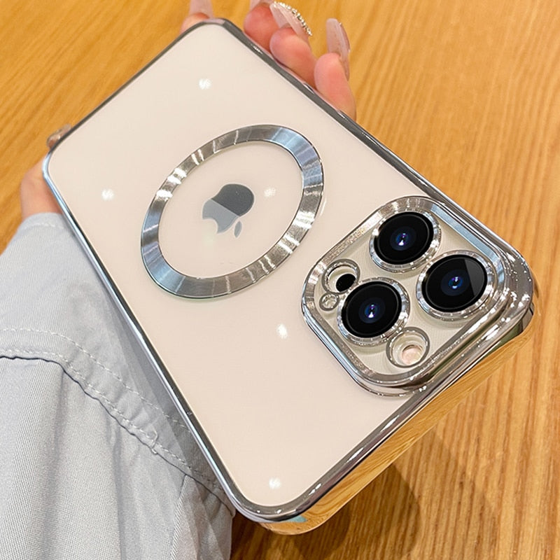 Clear Wireless Charging-Compatible iPhone Case