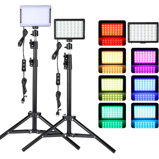 4 Color RGB LED Tripod - ""'s Illuminated Tripod with RGB Lighting