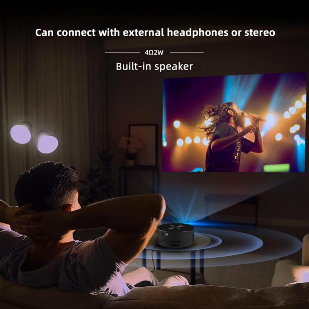 Mini Home Theater Projector - Compact Entertainment Anywhere