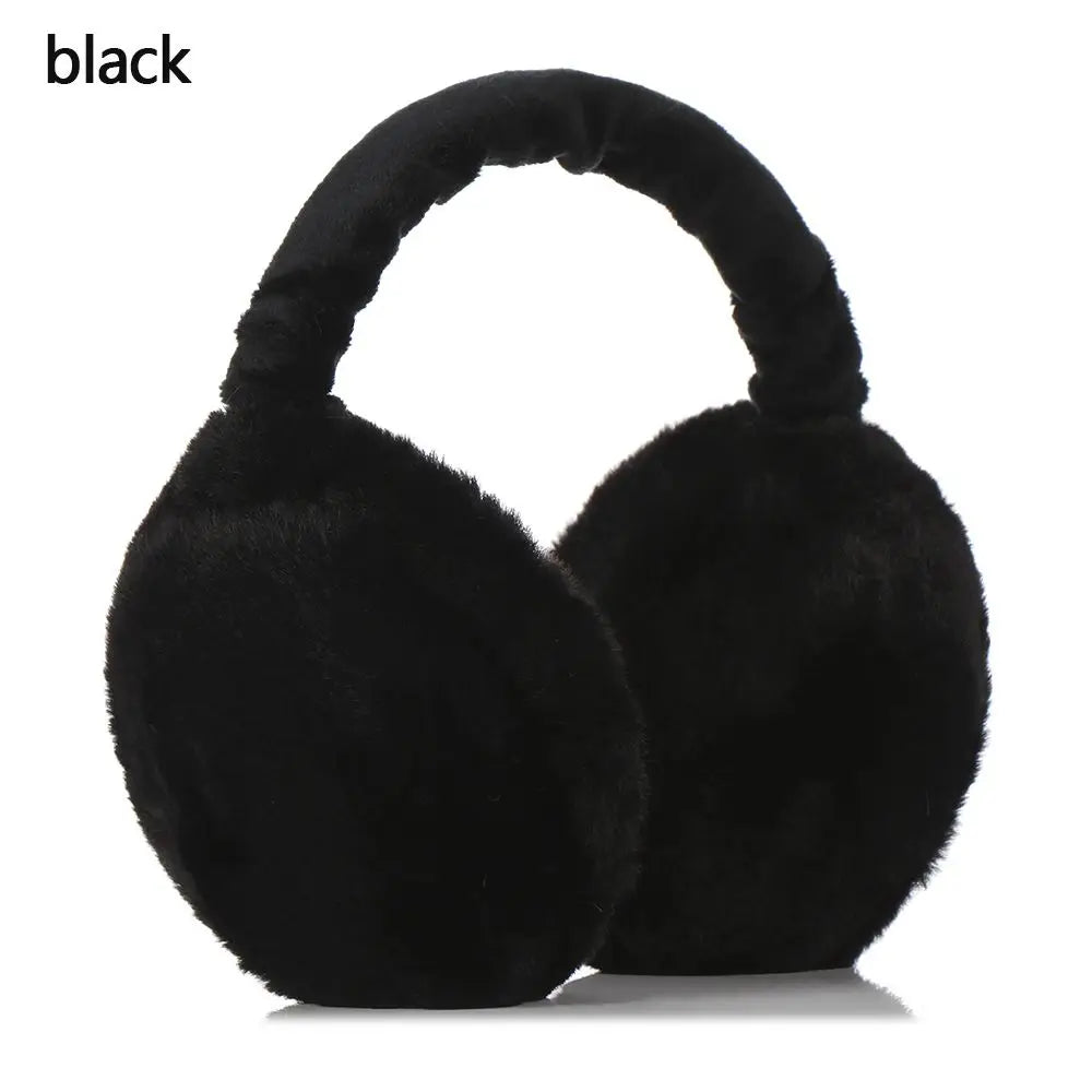 Fuzzy Ear Warmers for Winter