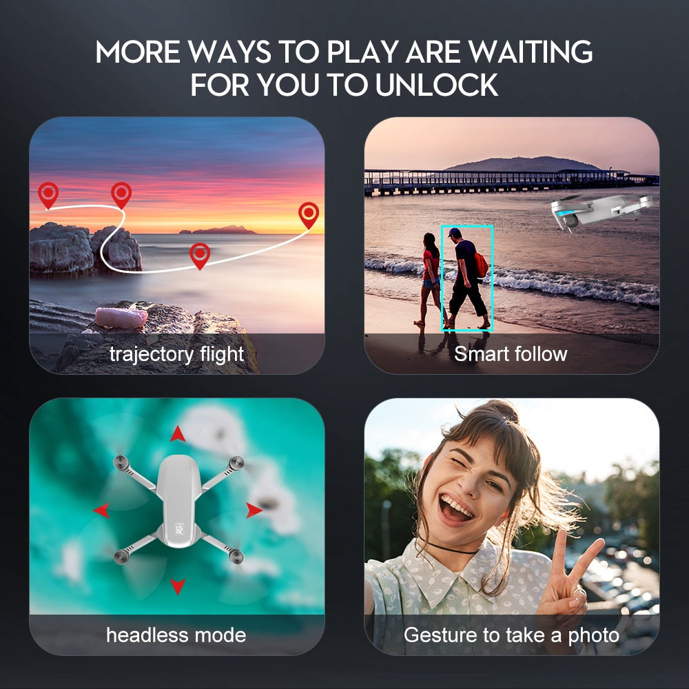 Dragon Ninja Flyer S GPS Visual Stream HD Dual Camera Intelligent Drone