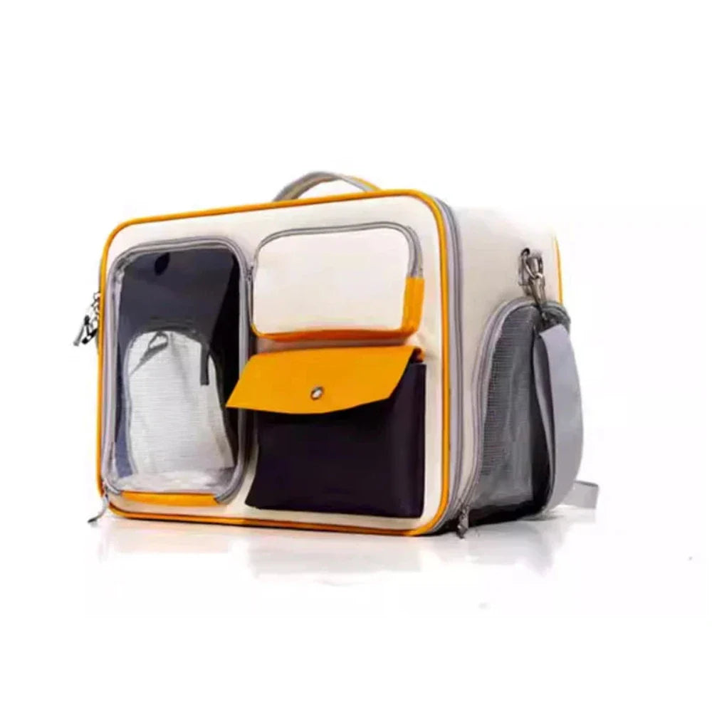 Breathable Clear Pet Travel Backpack