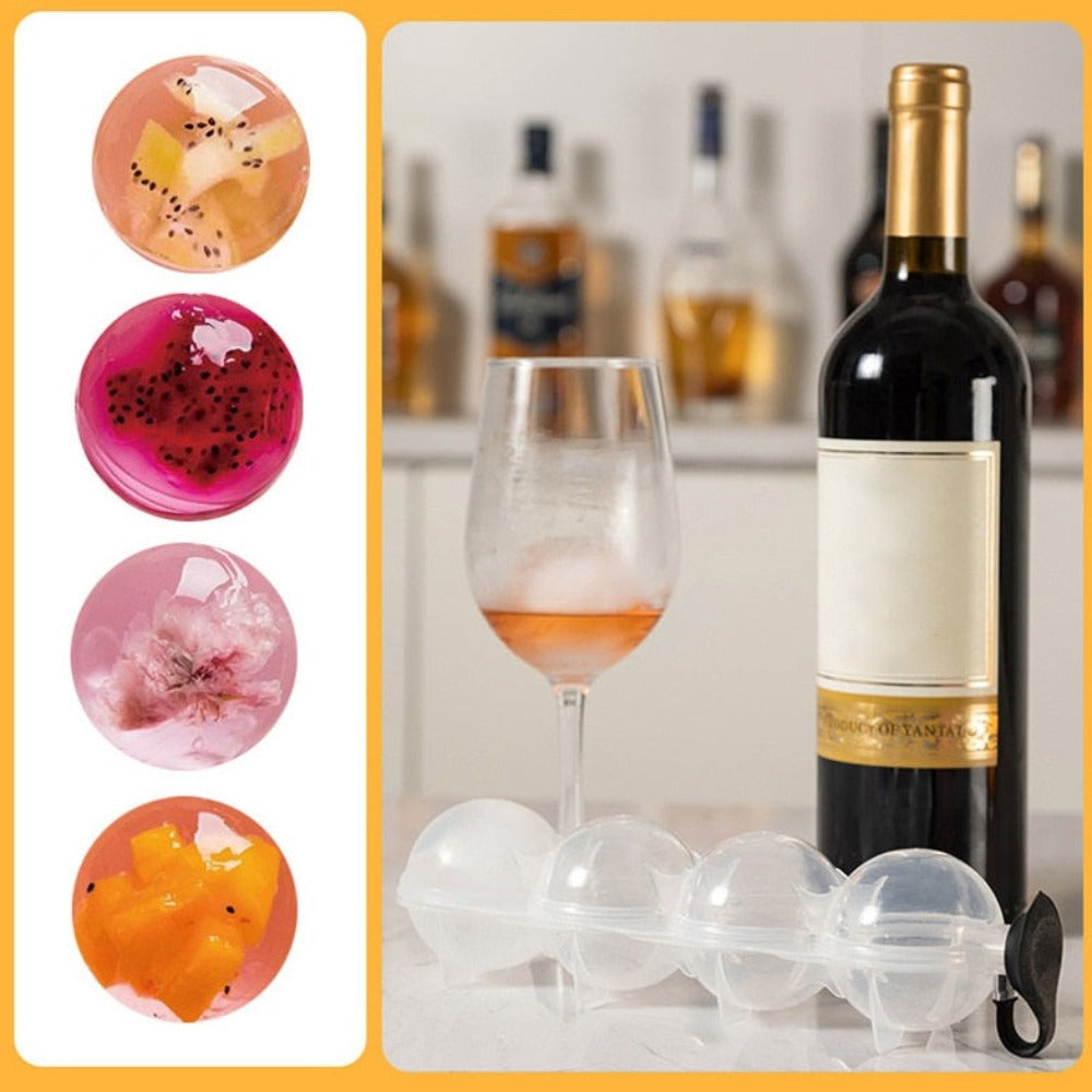 Ice Sphere Mold for Making Balls of Ice