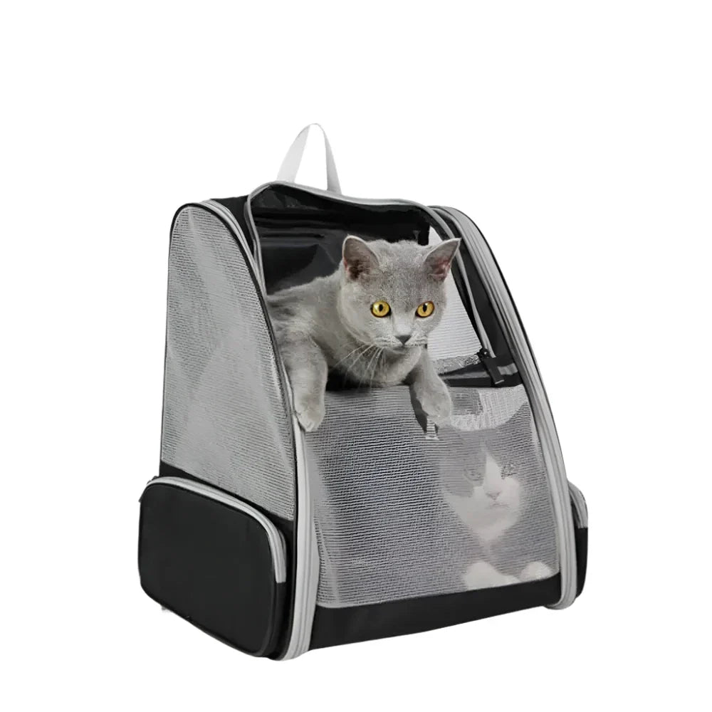 Pet Travel Backpack - Airy and Ventilated