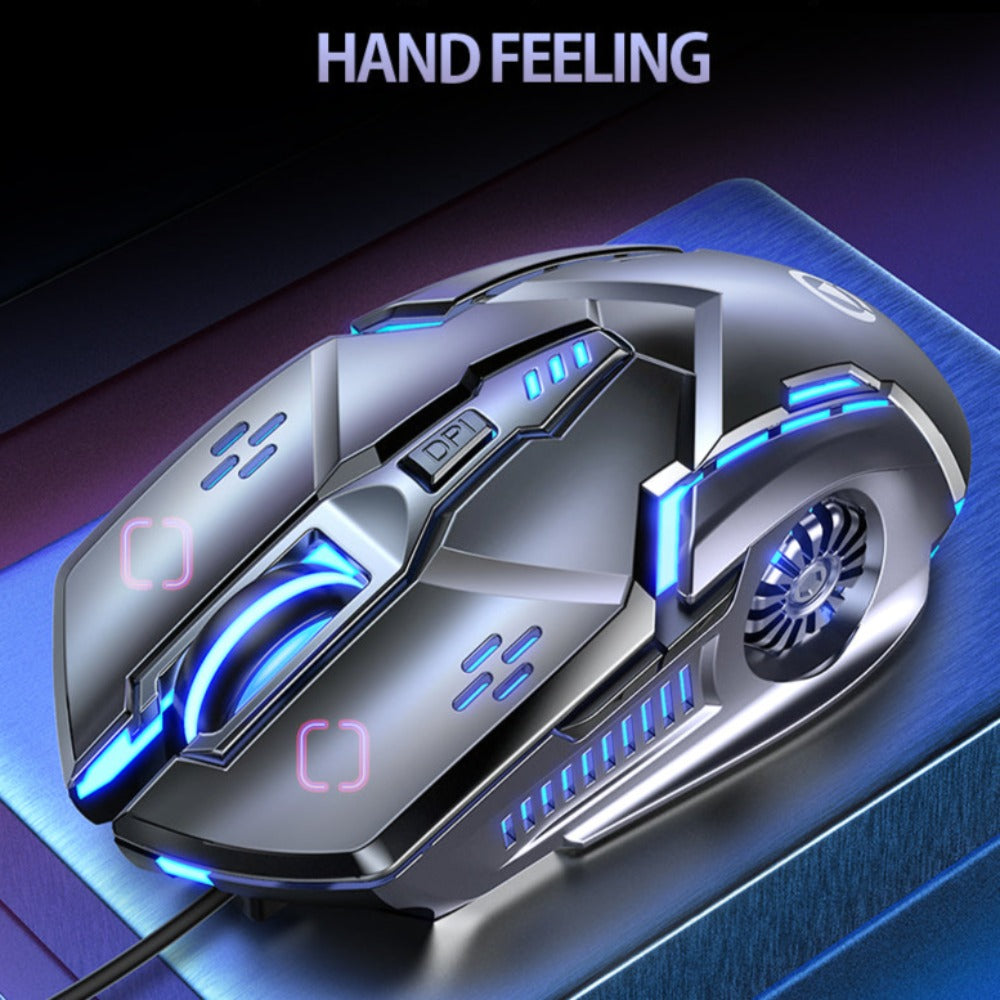 Enhanced Gaming Experience with 6 Button Dragon Mouse at 3200 DPI