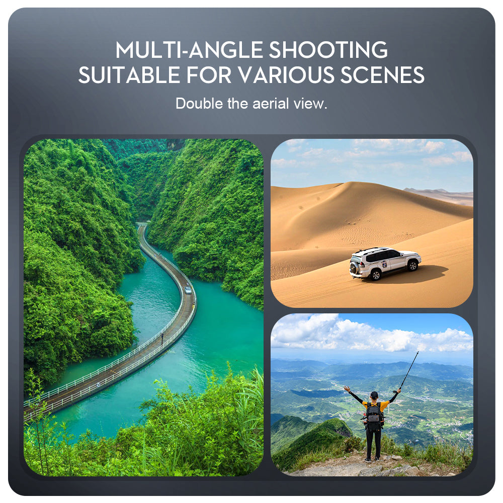 Dragon Ninja Flyer S GPS Visual Stream HD Dual Camera Intelligent Drone