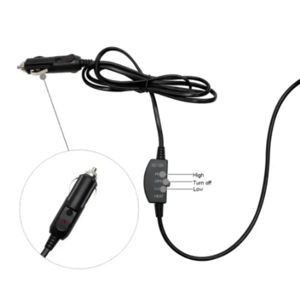 12V Rear Seat Winter Heat Mat for Cars