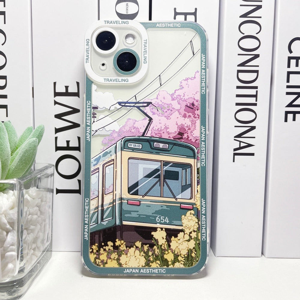 Japanese Cartoon-inspired iPhone Case with a Distinctive Theme
