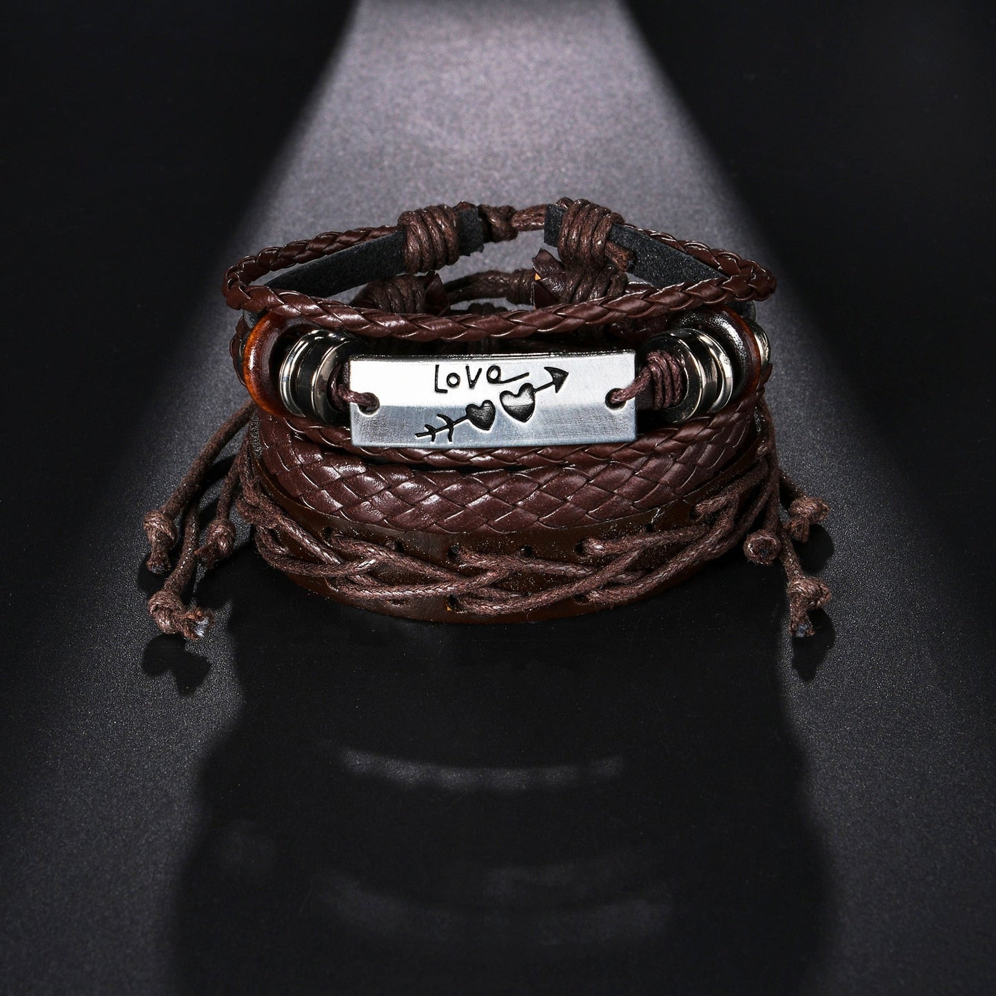 Gothic Layered Bracelet for Men