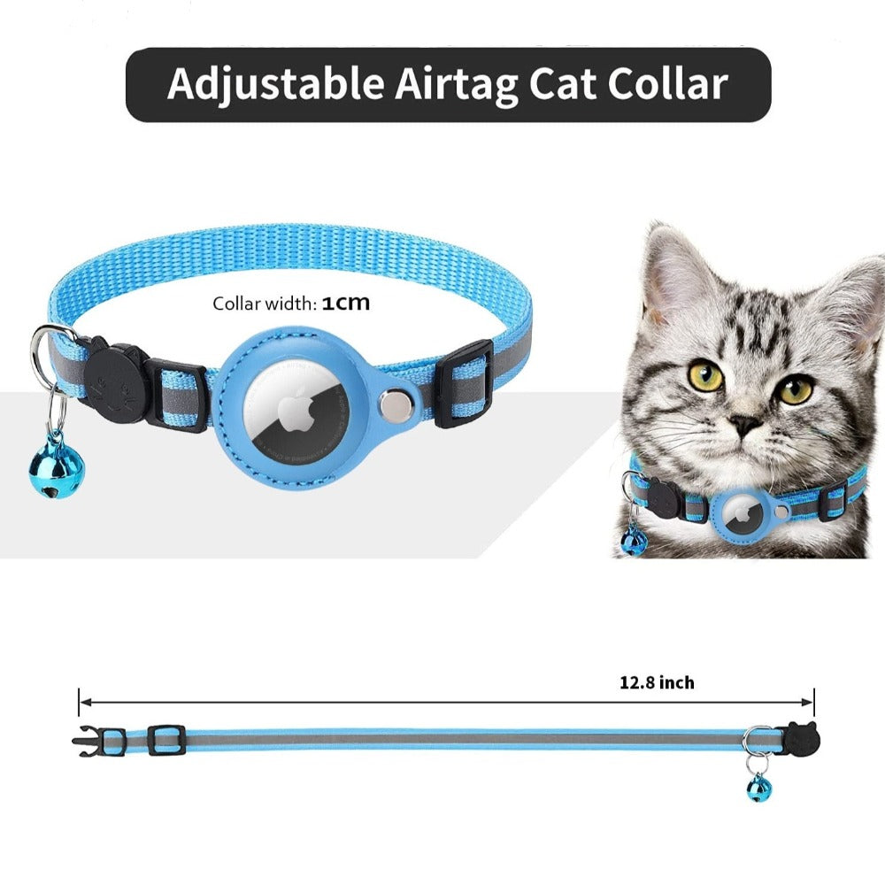 Reflective Pet Tag Holder for Feline and Canine Companions