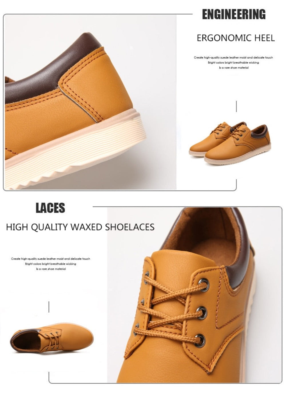 Casual Oxford Sneakers for Men