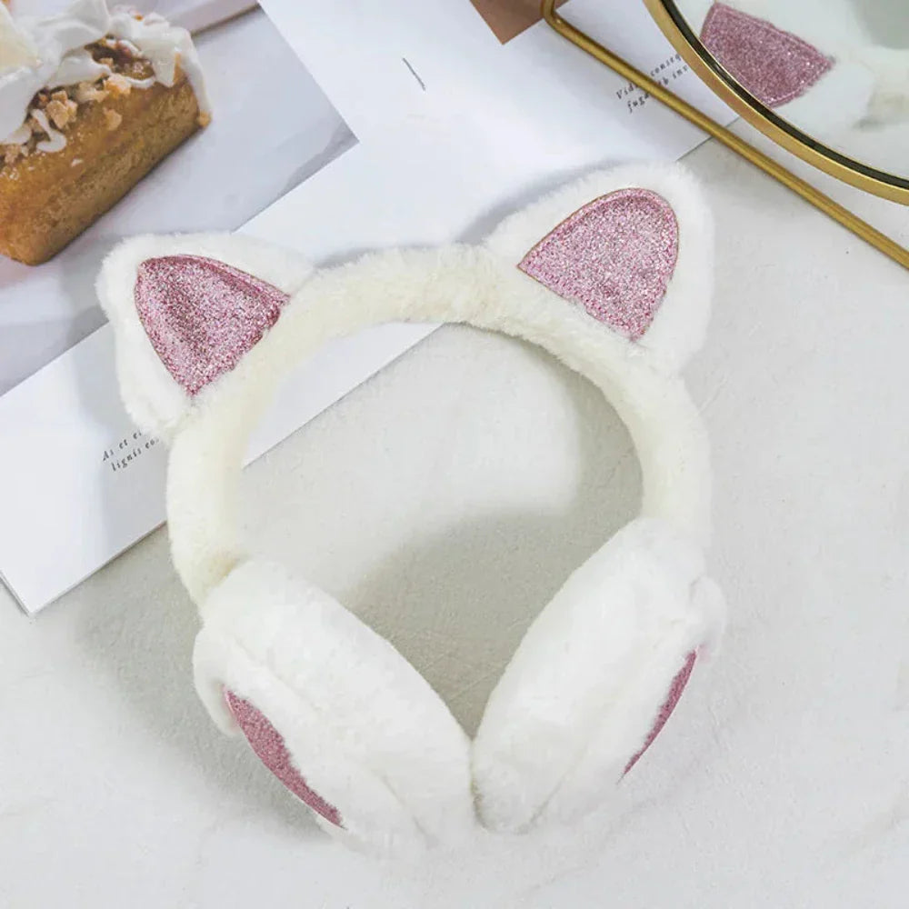 Cat Ear Earmuffs for Girls
