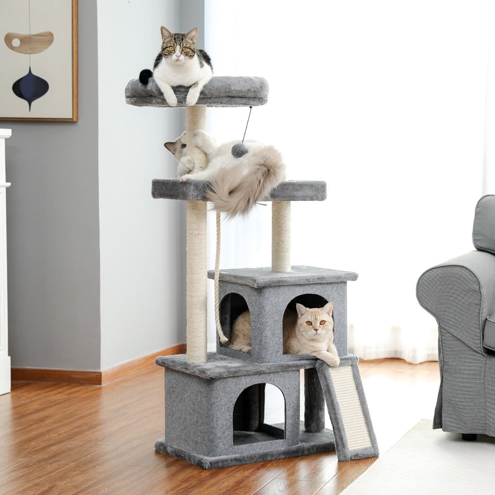 Entertainment Tower with Stairs for Cats