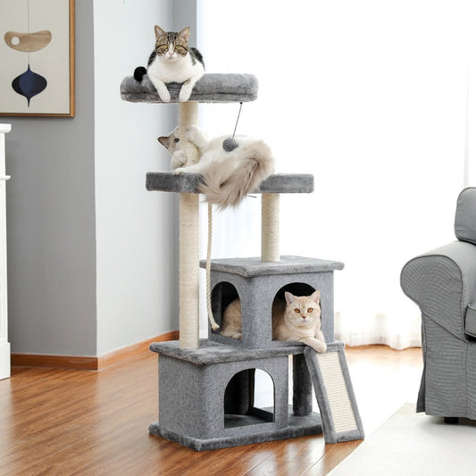 Entertainment Tower with Stairs for Cats