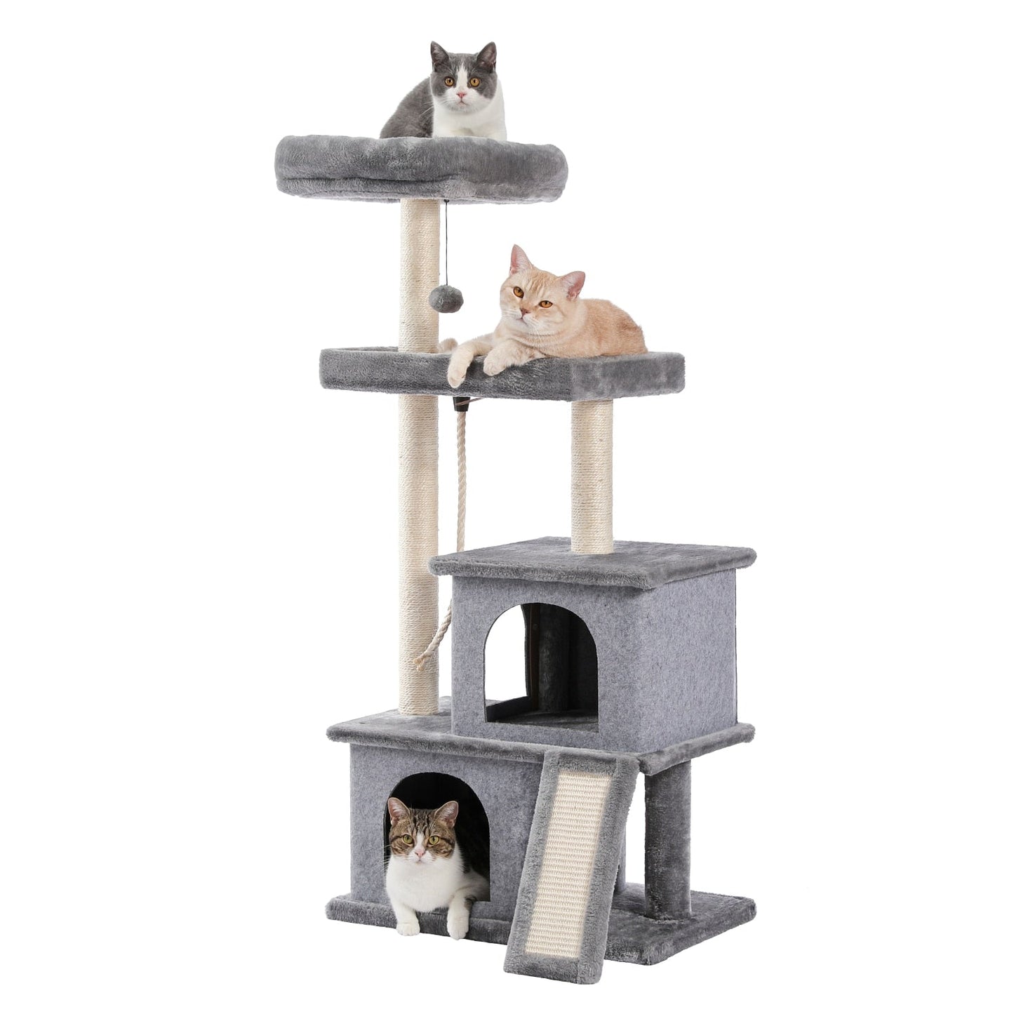 Entertainment Tower with Stairs for Cats
