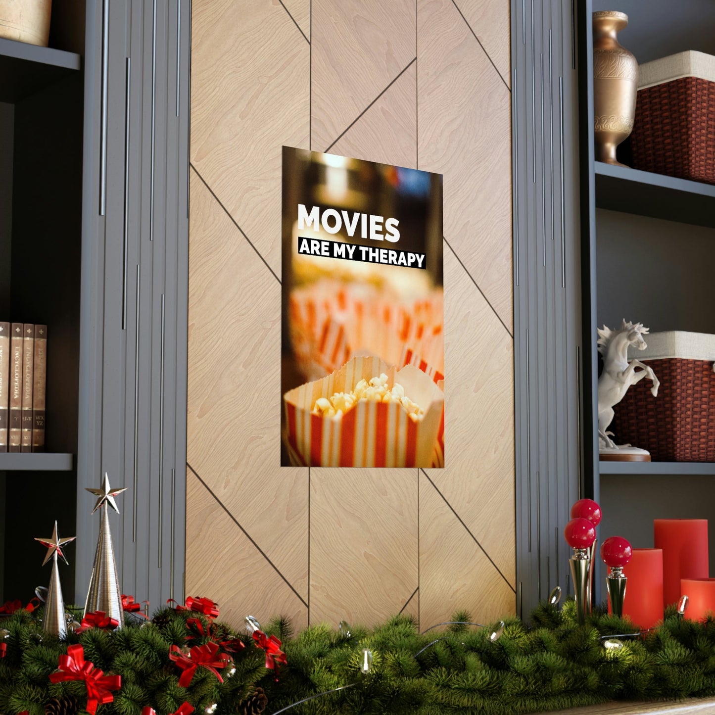 Movie Therapy Poster: A Cure for Your Cinema Addiction