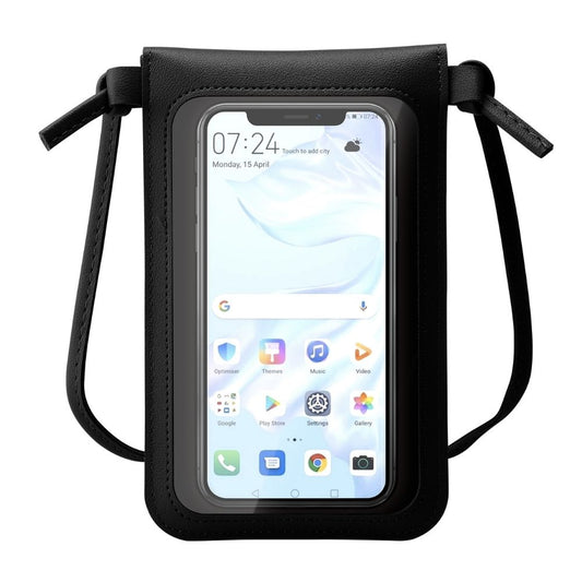 Crossbody Phone Wallet with Touch Screen and Hands-Free Design