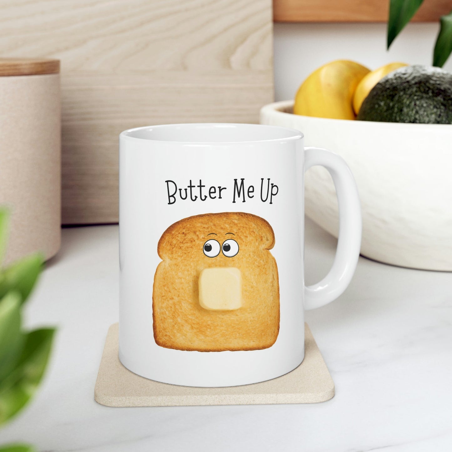 Novelty Mug - Toast Me Up with Butter