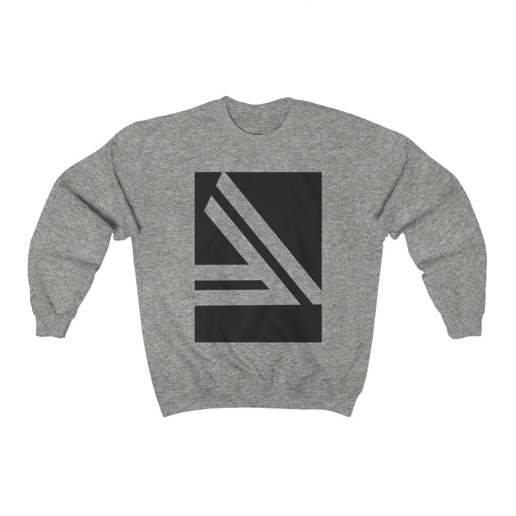 Double Logo Crewneck Sweatshirt for Men