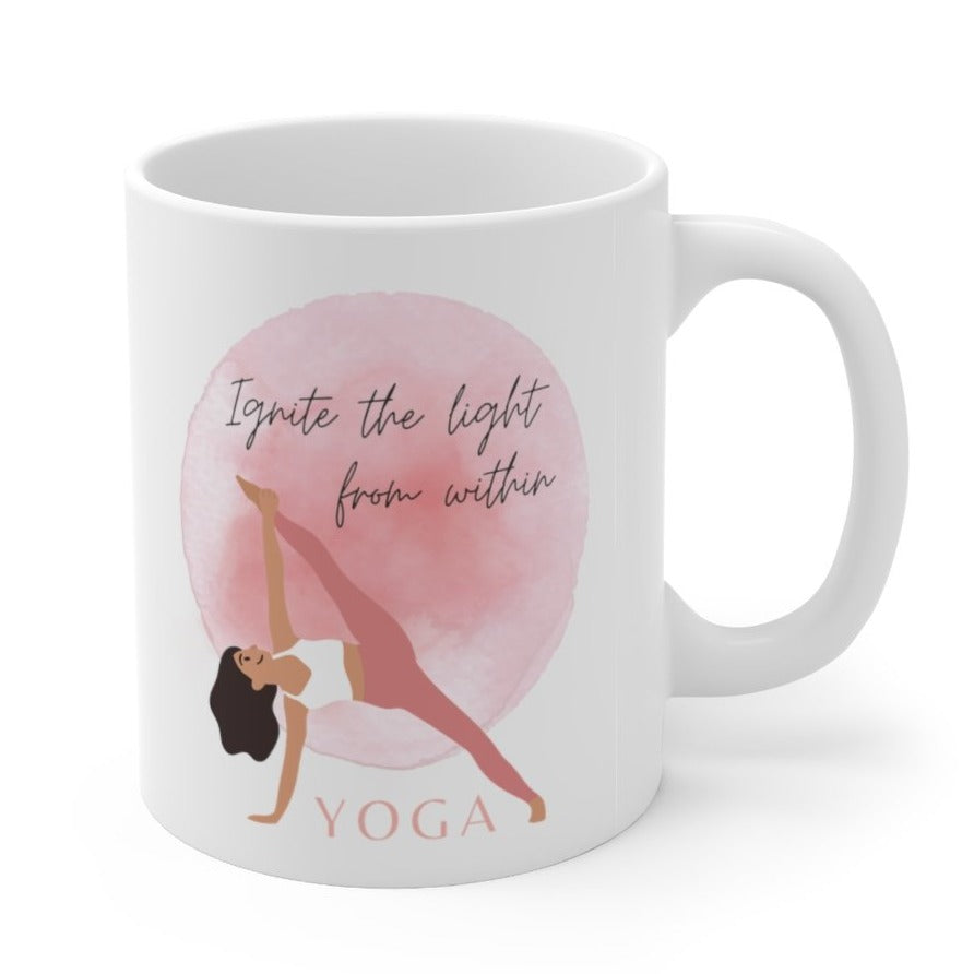 Light Up Your Yoga Journey Mug