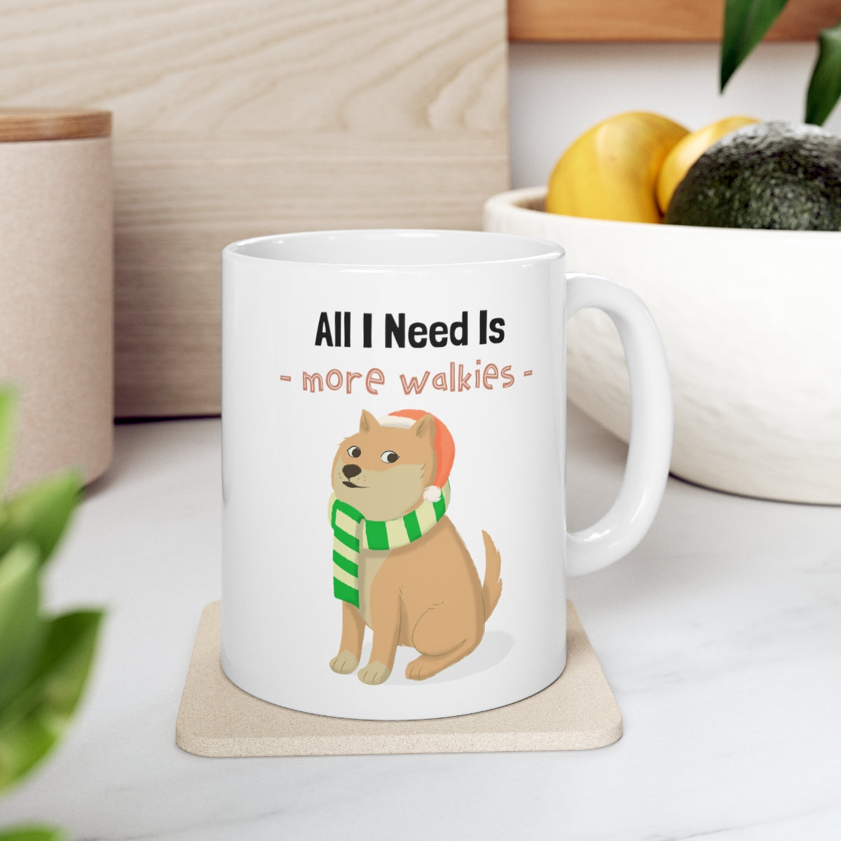 More Walkies Shiba Dog Mug: Embrace the Paw-some Journey!