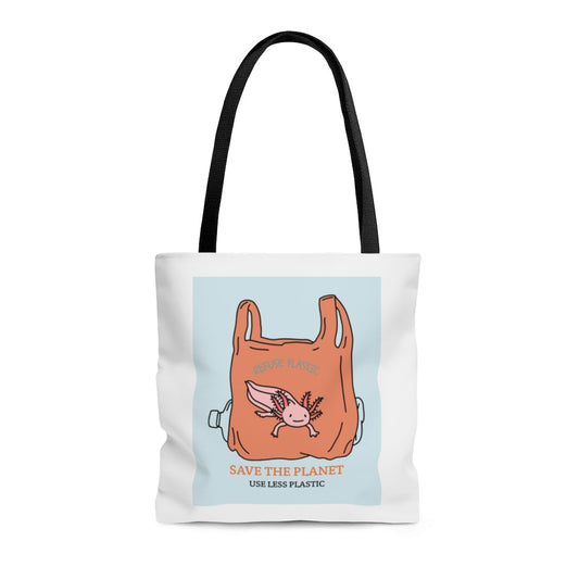 Earth Saver Axolotl Edition Medium Tote Bag